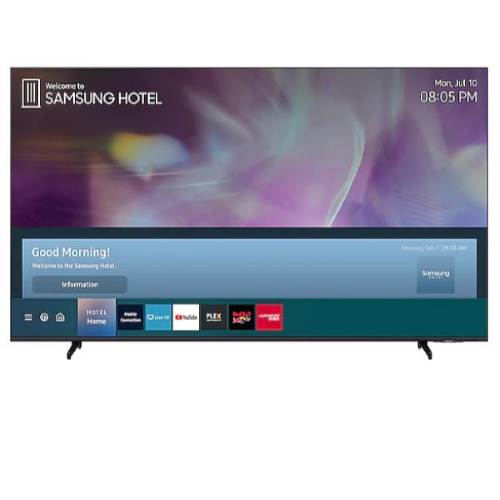 Samsung HG50Q60AAEU - 50" Categoria diagonale HQ60A Series TV LCD retroilluminato a LED - QLED - hotel / ospitalità - Smart TV - Tizen OS - 4K UHD (2160p) 3840 x 2160 - HDR - Quantum Dot, A doppio LED - nero
